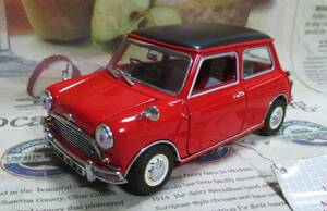 ★激レア絶版*フランクリンミント*1/24*1967 Morris Mini Cooper S レッド*ミニクーパー