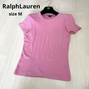 RalphLauren ラルフローレン　半袖　Tシャツ　ピンク　Mサイズ