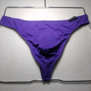 HOM Tバック サイズ　US-S （日本サイズ　M）　　カラー　紫（PURPLE）　　新品未使用