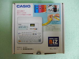 CASIO NAME LAND KL-M7美品！カートリッジ付き ⑫