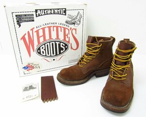 WHITE’S BOOTS ホワイツブーツ SMOKE JUMPER スモークジャンパー / スエード / 350BMV サイズ:7 1/2E メンズ ブーツ 靴 ≡SH7033
