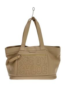 SEE BY CHLOE◆トートバッグ/-/BEG