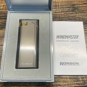 新品未使用　RONSON ロンソン　ガスライター　着火未確認