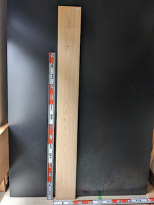 3092634 檜 長野県産 190cm×21cm×3cm☆無垢板１枚板 木材 板 DIY 板材 天板 棚板 テーブル 看板 花台など種類豊富！
