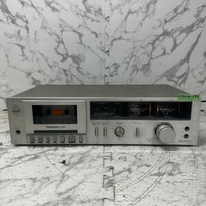 MYM4-198 激安 Technics STEREO CASSETTE DECK M13 カセットデッキ 通電OK 中古現状品 ※3回再出品で処分