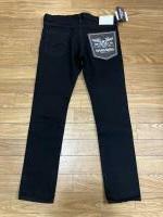 THE FLAT HEAD HARD BIRD BLACK SKINNY DENIM BLK XLサイズ