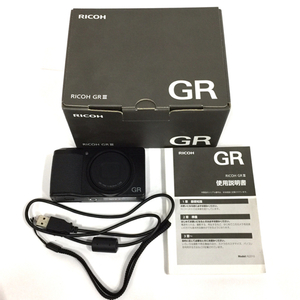 RICOH GR III GR LENS 18.3mm 1:2.8 コンパクトデジタルカメラ 元箱付き