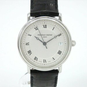 【一般中古】FREDERIQUE CONSTANT/クラシック デイト オートマ/メンズ 裏スケ シルバー文字盤/FC300 310×35 36/77