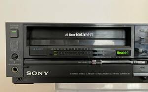 SONY Betamaxビデオテープデッキ SL-HF900