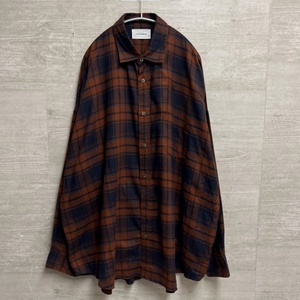 MARKAWARE マーカウェア A21C-02SH12C TENT SHIRT SOKTAS CHECK チェックシャツ 3 【中目黒b3】