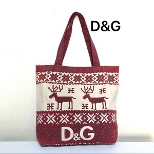 ☆D&G☆ドルチェ&ガッバーナ☆SPUR☆シュプールキャンパストートバッグ☆