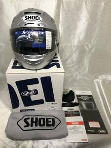 廃番 生産終了品 希少 SHOEI ショウエイ X-TWELVE エックス-トゥエルブ ライトシルバー ヘルメット Ｌサイズ 59-60cm フルフェイス X-12 