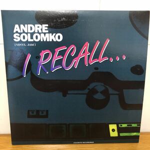 Andre Solomko / Vinyl Jam - I Recall…