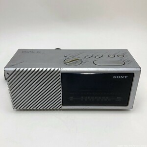 【即決 即購入可】ソニー クロックラジオ ICF-C16 FM/AM 時計 日本製 昭和レトロ SONY 20527-3