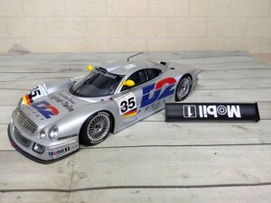 521■AUTOart　オートアート　1/18　メルセデス　ベンツ　CLK-GTR #35 ル・マン 1998　Mercedes Benz　本体のみ　欠損ありジャンク現状品