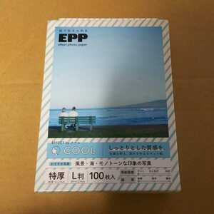 ◆ELECOM エフェクト写真用紙 EJK-EFCLL100 L判サイズ（89×127mm）/ 100枚入 