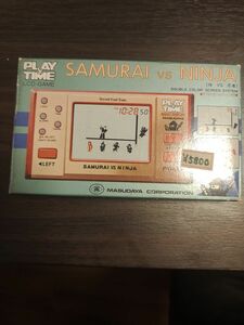 増田屋コーポレーション SAMURAI vs NINJA （侍 vs 忍者） マスダヤ ゲームウオッチ