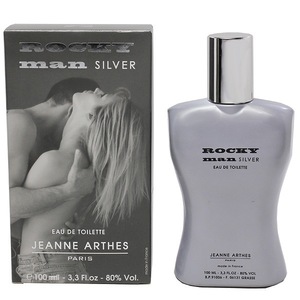 ジャンヌアルテス ロッキーマン シルバー EDT・SP 100ml 香水 フレグランス ROCKY MAN SILVER JEANNE ARTHES 新品 未使用