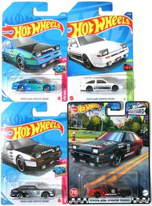 ホットウィール　hot　wheels　ホットホイール　AE86　スプリンタートレノ　ブールバード　ADVAN　アドバン