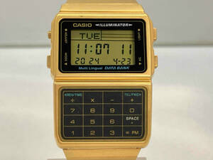 ジャンク 【1円スタート】CASIO カシオ データバンク DBC-611G クォーツ 腕時計(ゆ23-04-02)