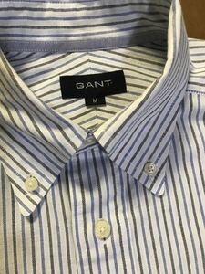 GANT　日登美㈱日本製　　綿100％　ヒッコリーストライプB.D