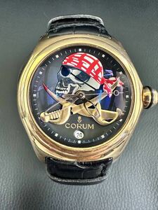 ★★CORUM★★18k Solid Pink Gold BUBBLE PRIVATEER Limited Edition60/99★18金無垢ピンクゴールド バブル 限定99本,No.60Ref.082.150.55