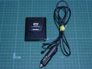 送料無料！アンテナ一体型ETC 三菱電機 EP-9U512V 音声案内 シガー電源加工済み・電源コード1.2~1.3m カード読込確認済 登録済み中古ETC