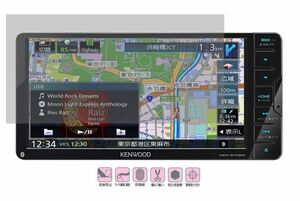 10-03-01【7インチ】ケンウッド(KENWOOD) カーナビ 彩速ナビMDV-S706W/MDV-S706用 反射 指紋防止 抗菌気泡ゼロ液晶保護フィルム