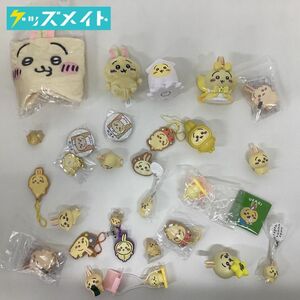 【現状】ちいかわ うさぎ グッズ まとめ売り キャラ分け 缶バッジ ラバーストラップ ぬいぐるみ 他