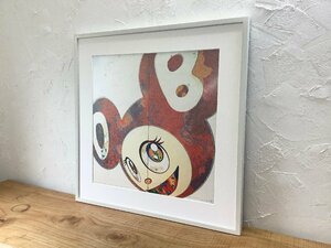 村上隆 KaikaiKiki カイカイキキ オフセット 直筆サイン入り リトグラフ DOB君 ドブ君 絵画 赤 ネズミ