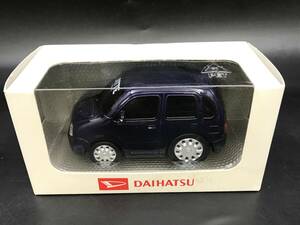 SE0419-19◆ダイハツ ムーヴラテ DAIHATSU MOVE LATTE パープル ネイビー ミニカー ノベルティ 箱付き