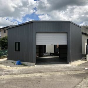 自由設計完全オーダーメード鉄骨建屋建築。施工可能エリアは愛知県、岐阜県、三重県の一部迄。