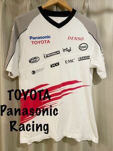 TOYOTA Panasonic Racing トヨタ パナソニック レーシング 正規 オフィシャル Tシャツ L 旧車