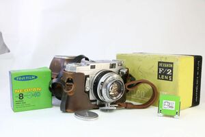 【同梱歓迎】実用■KONICA II Iボディ■シャッター全速完動■アクセサリー・元箱付き■AD 328