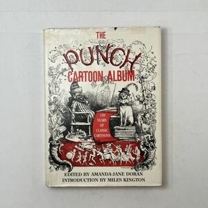 【イギリス風刺画】The Punch Cartoon Album 150 Years of Classic Cartoons 1990 カバー傷み有　漫画 パンチ ☆画集　洋書 4ろy
