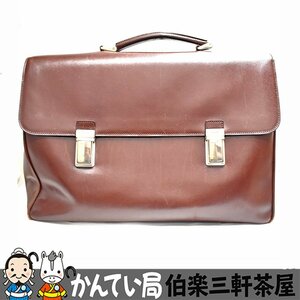 PRADA【プラダ】ビジネスバッグ　ワインレッド　レディース【中古】