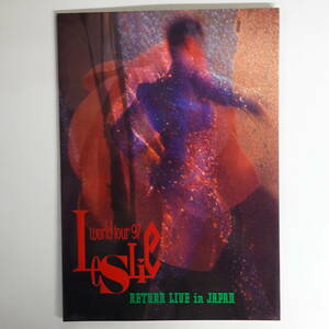 0152レスリーチャン コンサートパンフレット world tour 97 LESLIE RETURN LIVE in JAPAN