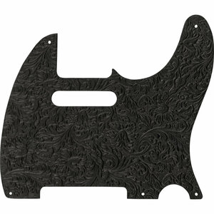 Fender フェンダー Waylon Jennings Telecaster Pickguard Black ピックガード ブラック