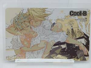 未使用テレカ【 Cool-B 由良 ラッキードッグ BL ボーイズラブ 2】検索タグ) テレホンカード アニメ ゲーム 希少品 保管品 HT