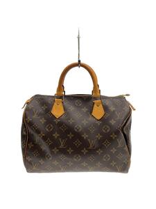 LOUIS VUITTON◆1)スピーディ30_モノグラム・キャンバス_BRW/PVC/BRW