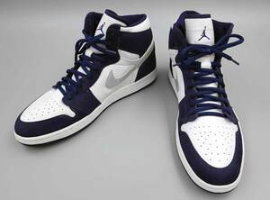 【オークション限定】AIR JORDAN1 エアジョーダン　2001エディション　136060-101　28.5㎝　未使用、キーホルダー、箱付、専用パック発送