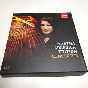 輸入盤/4CD「マルタ・アルゲリッチ　EMIクラシックス協奏曲録音（1997-2006）」Argerich - Concertos