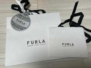 FURLA ショップ袋　かみ紙袋 フルラ 2枚　難あり