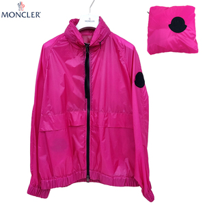 MONCLER モンクレール レディース レインコート 1A710 00 C0393 547 2（11号） ピンク ナイロン ジャケット 送料無料 並行輸入品