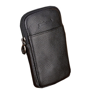 新しい男性革ヴィンテージファニーパックウエストバッグ旅行携帯携帯電話ケースカバーベルトポーチ財布高品質 ZCL862