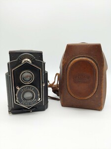 【7893】　★1円スタート　Zeiss Ikon Ikoflex 二眼カメラ　ツァイスイコン コレクター レトロ 