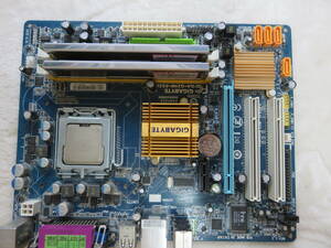 動作品　GIGABYTE GA-G31M-ES2L Rev. 2.0 Intel G31 LGA 775 M-ATX マザーボード　CPU メモリー8G グラフィックボード付き