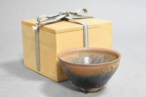 【英】A1185 時代 天目茶碗 中国美術 朝鮮 茶道具 器 骨董品 美術品 古美術 時代品 古玩