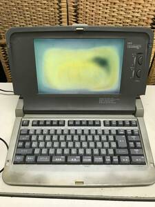 ◎ヤYS2957★NEC ワープロ PERSONAL WORD PROCESSOR PWP-5SH　本体のみ　通電のみ　ジャンク品