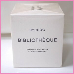 ★未開封 BYREDO/バイレード ビブリオテーク フレグランスキャンドル 70g/アロマキャンドル/リラクゼーション&1780803034